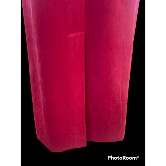 Casual Corner Annex Long Skirt Sz. 10 Red Poly/Spandex Blend. - Picture 8 of 12